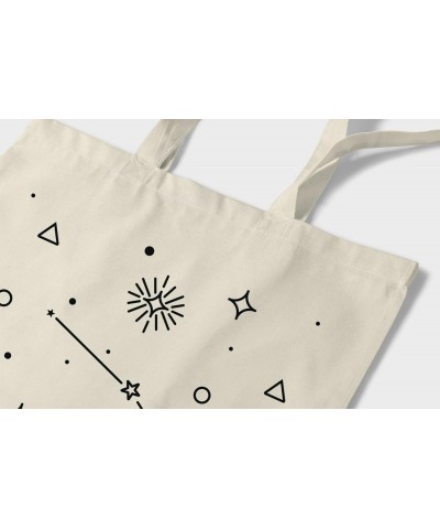 Aries Zodiac Astrology Constellation Natural Cotton Tote Bag $15.16 Totes