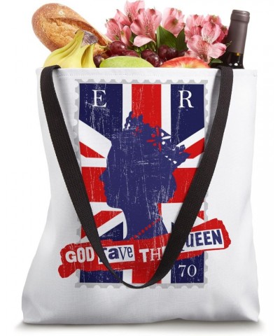 QUEEN'S PLATINUM JUBILEE GOD SAVE THE QUEEN Tote Bag $9.84 Totes