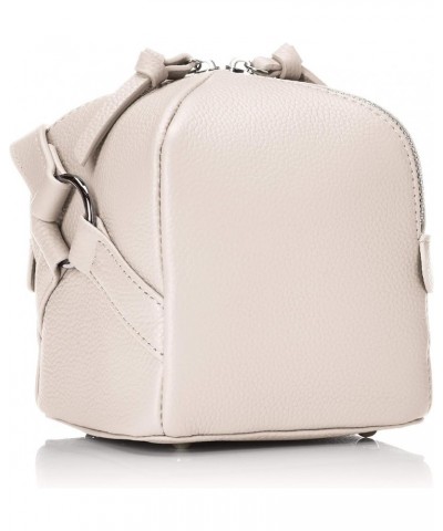 Cow Leather Cube Mini Shoulder Bag Lvory $31.09 Shoulder Bags