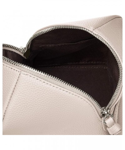 Cow Leather Cube Mini Shoulder Bag Lvory $31.09 Shoulder Bags