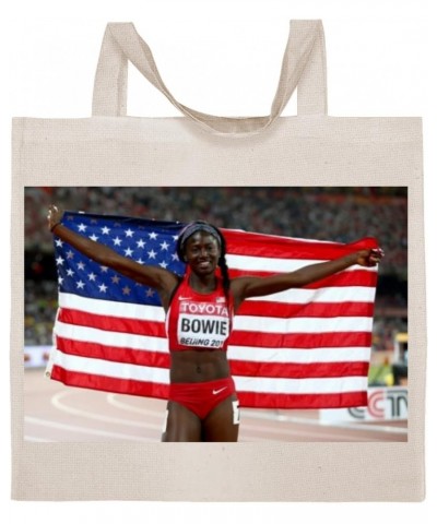 Tori Bowie - Cotton Photo Canvas Grocery Tote Bag IDPP590275 $15.99 Totes