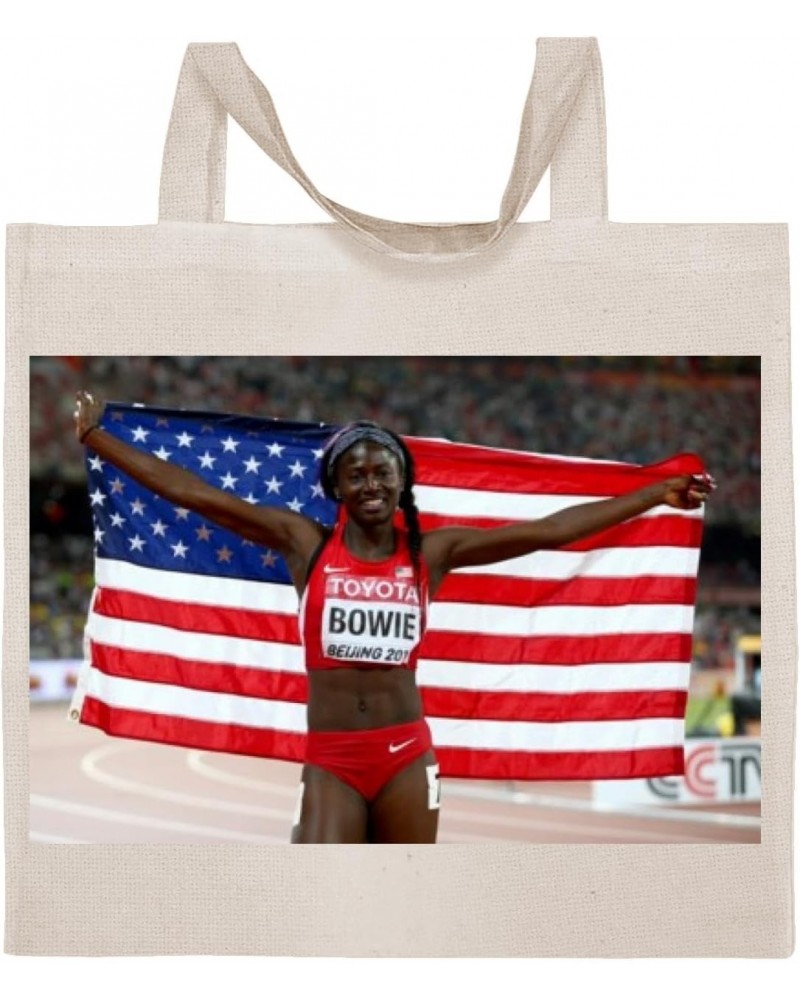 Tori Bowie - Cotton Photo Canvas Grocery Tote Bag IDPP590275 $15.99 Totes