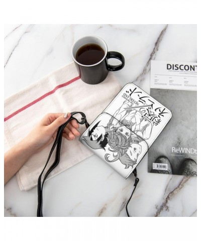 Anime The Promised Neverland Small Cell Phone Purse Womens Crossbody Bags Small Mini Shoulder Bag 7.5x5.3 Inches $19.10 Cross...