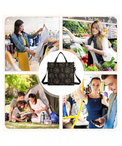 Women Basketball Corduroy Tote Bag Casual Handbags Fashion Shoulder Hobo bag $12.49 Totes