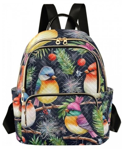 Christmas with Stars and Trees Fashion Backpack, Women's Travel Backpack for Airplane, Multipurpose Bags for Women, S Beautif...