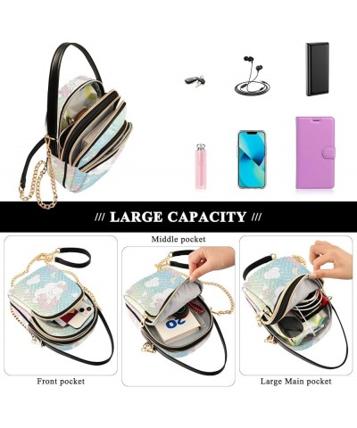 Unicorn Crossbody Bags for Women Small Shoulder with Detachable Straps, Cell Phone Purse Shoulder Handbags Unicorn2 $13.51 Sh...