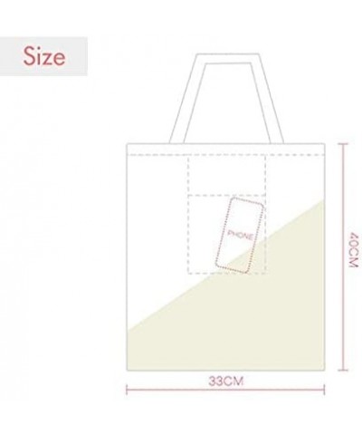 Japan Mount Red Sun Rail Train Temple Stamp Shopping Ecofriendly Storage Canvas Tote Bag $14.88 Totes