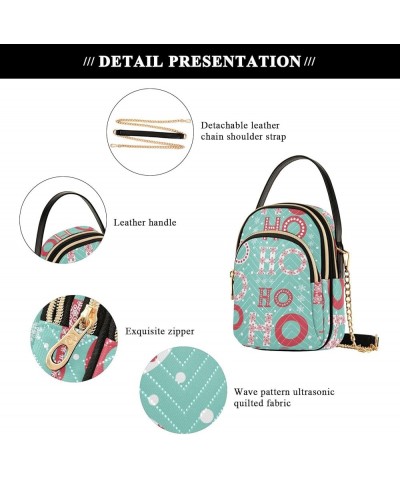 Small Crossbody Handbag for Women Mini Over Shoulder Purse with Three Zippered Pockets Durable Shoulder Bag Color-hf026 $11.1...