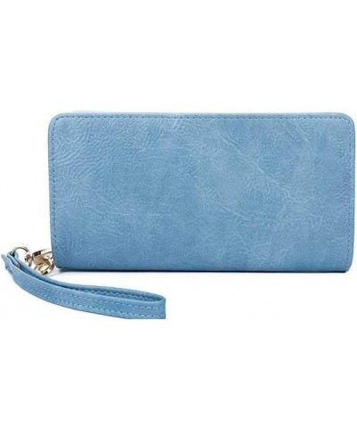 ShopxBuy?? - Designer Fashion Solid Color Wallet With Hand Strap - Pink $14.50 Wallets