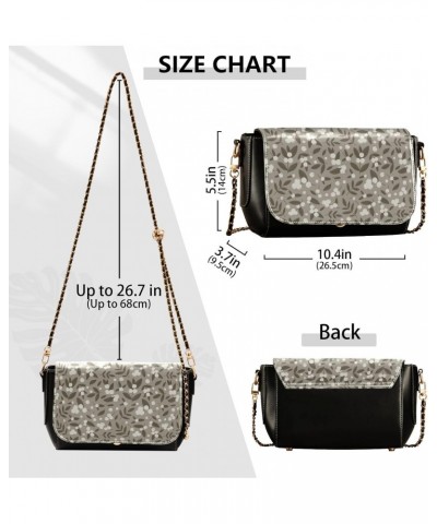 Winter White Berries Womens Crossbody Bag for Women Beauty Purses with Adjustable Strap Chest Bag $19.60 Crossbody Bags