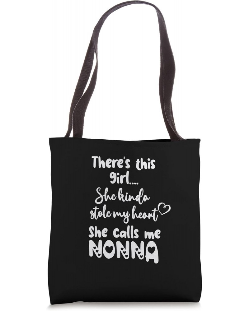 Italy Italian Grandma Grandmother This Girl Calls Me Nonna Tote Bag $17.10 Totes