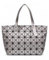 Luminous sac bao Bag Diamond Tote Geometric Quilted Shoulder Bags bolso Silver $19.45 Totes