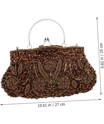 1pc Accessories Beaded Banquet Purse Dinner Prom Wedding Wallet Christmas Shoulder Gifts Girls Evening Coffee $11.67 Evening ...