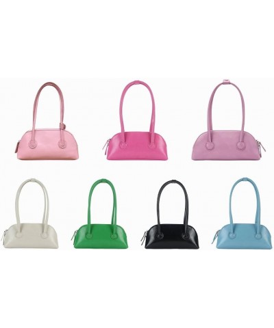 Y2k Shoulder Bag Pink Purse Y2k Accessories Small Purse Y2k Purse Pink Clutch Small Pink Purse (Black,Small) Blue $24.83 Totes