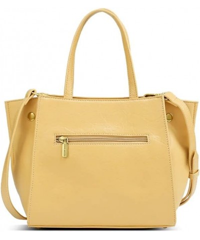 Pixie Mood Valentina 13.5 x 9 Vegan Leather Expandable Small Tote Bag Melon $20.90 Totes