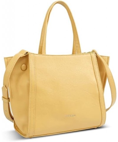 Pixie Mood Valentina 13.5 x 9 Vegan Leather Expandable Small Tote Bag Melon $20.90 Totes