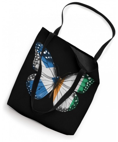 Scottish Ivorian Flag Butterfly Tote Bag $11.46 Totes