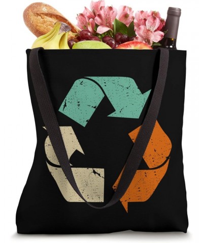 Retro Recycling Symbol Vintage Earth Day Recycle Tote Bag $12.47 Totes