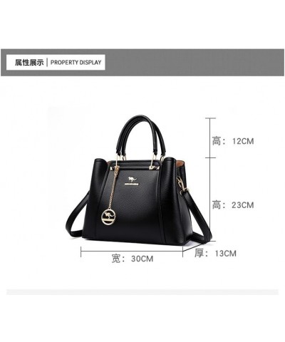 Womens Tote Bag Purse Handbags with Zipper Crossbody Bag Commuter Work Bag Shoulder Purse with Organizer Insert Black $28.04 ...