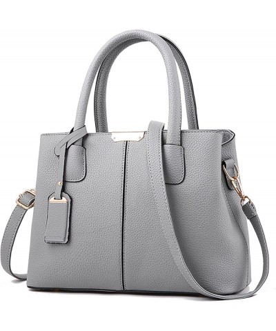 Handbag For Women Roomy Fashion Womens Handbags Ladies Purse Satchel Shoulder Bags Tote Handbag Hangers for Grey $23.40 Totes