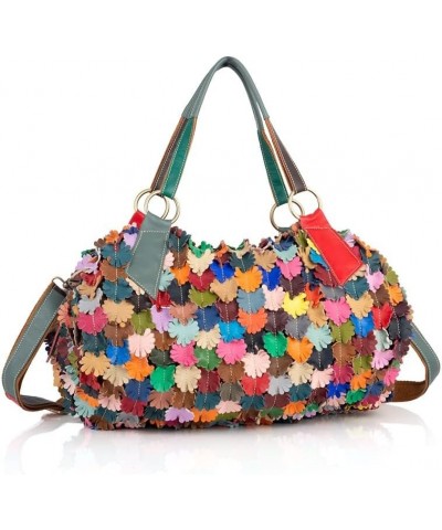 Leather handbag, colour shoulder bags, women's handbags, shoulder bags $32.63 Shoulder Bags