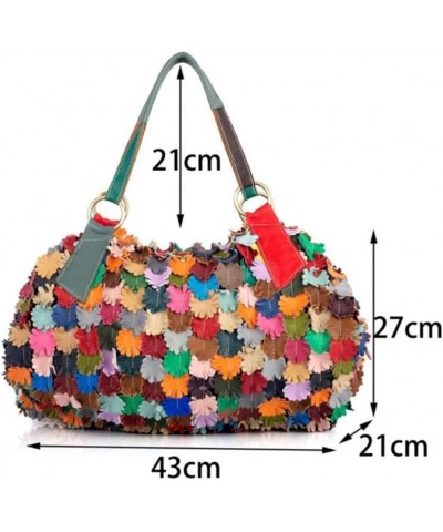 Leather handbag, colour shoulder bags, women's handbags, shoulder bags $32.63 Shoulder Bags