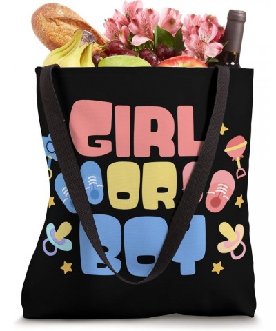 Pink Or Blue Party Pregnancy - Girl Or Boy Gender Reveal Tote Bag $9.24 Totes