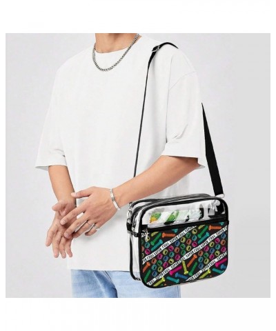 Universe-with-planets Clear Crossbody Shoulder Purse Bag for Men Women, Stadium Clear Messenger Bag Style-1 $14.24 Crossbody ...