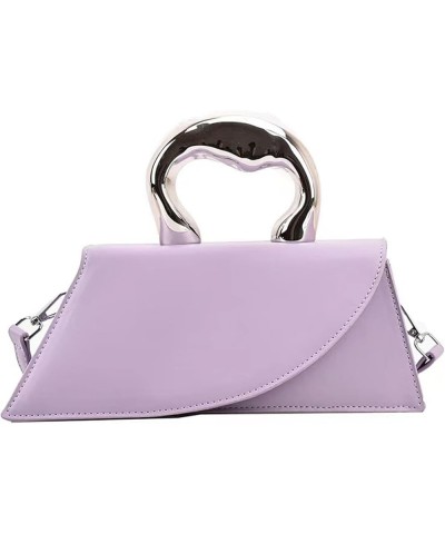 Crossbody Bag for Women PU Hobo Bag Evening Bag Shoulder Handbags Crossbody Bag Suitable for Work Travel Party Purple $19.79 ...