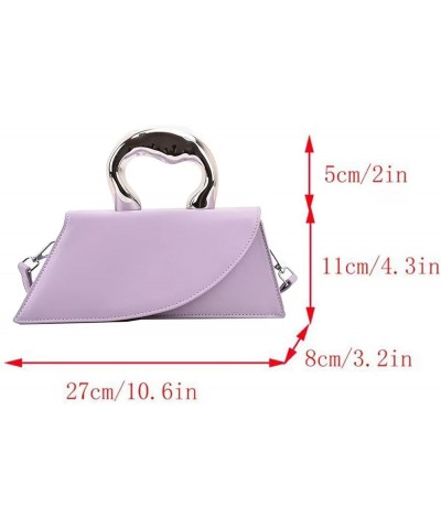 Crossbody Bag for Women PU Hobo Bag Evening Bag Shoulder Handbags Crossbody Bag Suitable for Work Travel Party Purple $19.79 ...