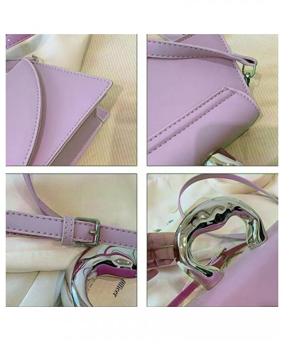 Crossbody Bag for Women PU Hobo Bag Evening Bag Shoulder Handbags Crossbody Bag Suitable for Work Travel Party Purple $19.79 ...