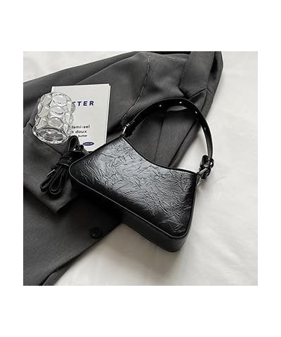 Y2K Top Handle Handbag for Women, Grunge Trendy Chic Shoulder Bag Tote Crossbody Bag Daypack Aesthetic Sling Purse Bag Black ...