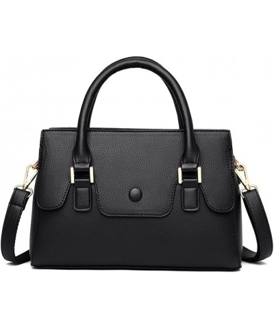 Handbags for Women Top Handle Handbag Black $32.43 Totes