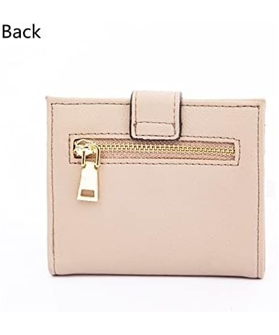 Thin Mini Women Business Credit Card Holders Girls Female Leather Small Wallet Money Coin Purse Organizer (Color : A) D $49.9...