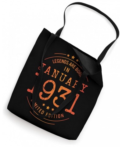 Birthday January 1931 Year Limited Edition Used Legends Tote Bag $11.18 Totes