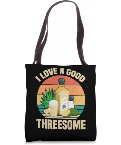 Salt Tequila Lime Love A Good Funny Humor Bartender Tote Bag $13.72 Totes