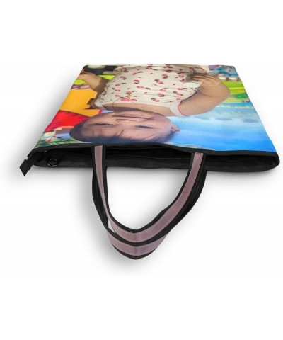 Custom Photo Canvas Tote Bag Personalized Picture Tote Bag Customized Photo Tote Bag Women Gift Custom Tote Bag L Size $14.50...