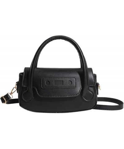 Top Handle Purses for Women Satchel Shoulder Bag Purse Crossbody Bags Handbags with Adjustable Strap Black $20.47 Satchels