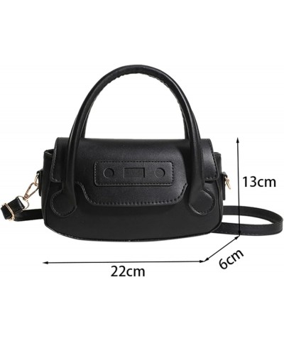 Top Handle Purses for Women Satchel Shoulder Bag Purse Crossbody Bags Handbags with Adjustable Strap Black $20.47 Satchels