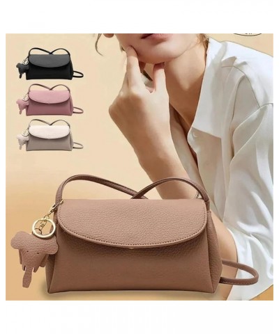 Fashion Crossbody Bag with Elephant Pendant,Women's Crossbody Bag Casual Shoulder Handbag with Elephant Pendant Khaki $11.75 ...