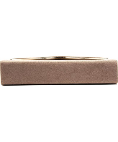 Clutch Purses for Women Wedding Evening Bag Clutch Bridal Party Prom Envelope Handbags Camel $9.12 Evening Bags