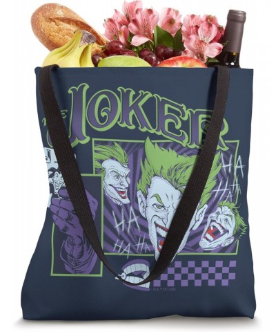 Batman The Joker Laughing Vintage Showcase Tote Bag $13.20 Totes