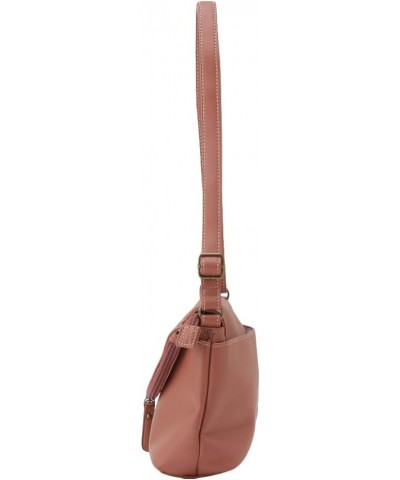 4J41 Women's Shoulder Bag, Cute, Simple, With Lid, Horizontal Type 00 Pink $21.11 Shoulder Bags