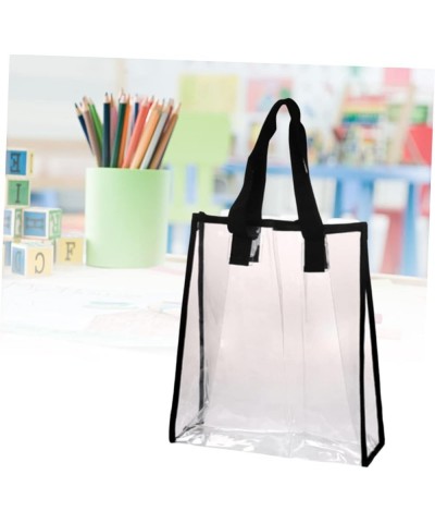 3pcs Book Tote Bag for Women Clear Purses Womens Tote Bag Clear Bag for Women Clear Hand Bag Women Handbag Transparent Backpa...