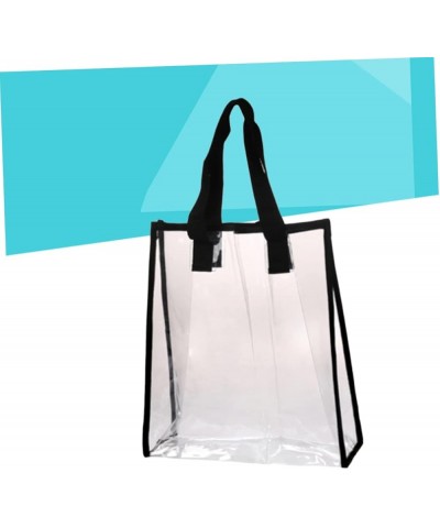 3pcs Book Tote Bag for Women Clear Purses Womens Tote Bag Clear Bag for Women Clear Hand Bag Women Handbag Transparent Backpa...