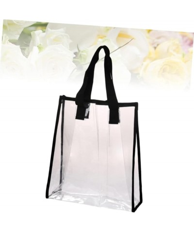 3pcs Book Tote Bag for Women Clear Purses Womens Tote Bag Clear Bag for Women Clear Hand Bag Women Handbag Transparent Backpa...