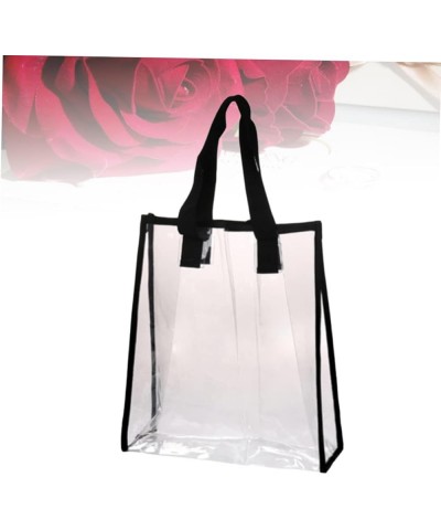 3pcs Book Tote Bag for Women Clear Purses Womens Tote Bag Clear Bag for Women Clear Hand Bag Women Handbag Transparent Backpa...