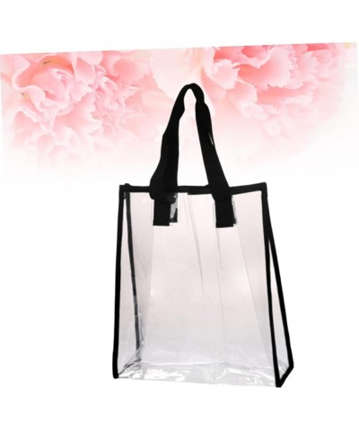 3pcs Book Tote Bag for Women Clear Purses Womens Tote Bag Clear Bag for Women Clear Hand Bag Women Handbag Transparent Backpa...