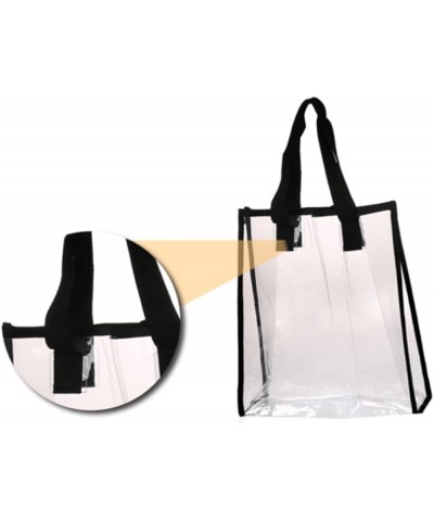 3pcs Book Tote Bag for Women Clear Purses Womens Tote Bag Clear Bag for Women Clear Hand Bag Women Handbag Transparent Backpa...