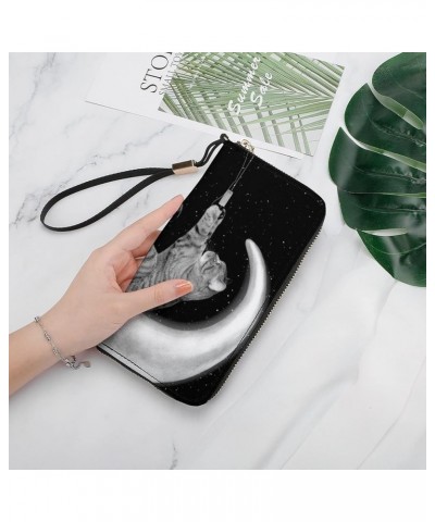 Long Clutch Wallet, Long Handbag with Wristlet Strap, PU Leather Zip Purse Multi 14 $19.71 Wristlets